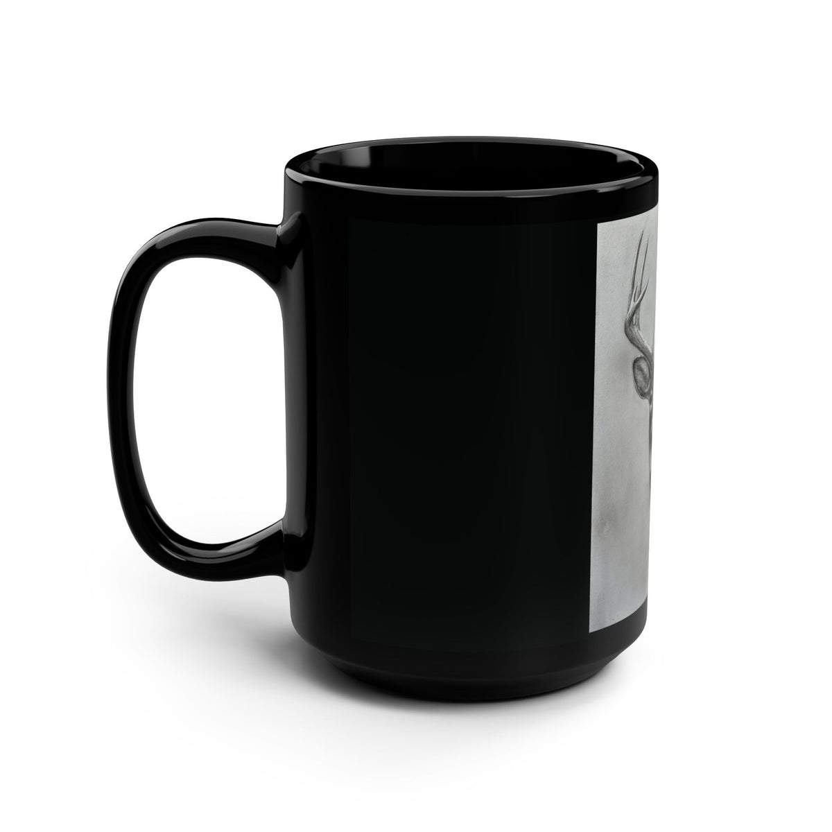 Watcher 2 Art Black Mug, 15oz