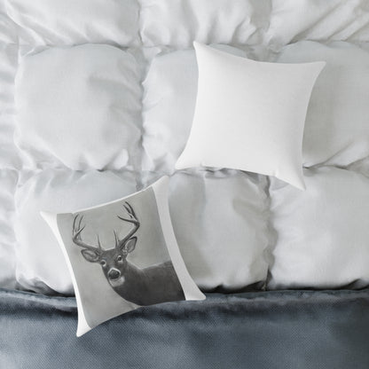 Watcher 1 Square Poly Canvas Pillow