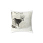 First Snow Square Poly Canvas Pillow
