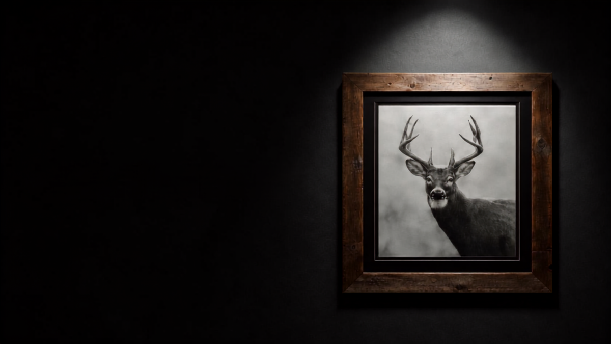 Buck painting by Sandhills Fine Art Studio
